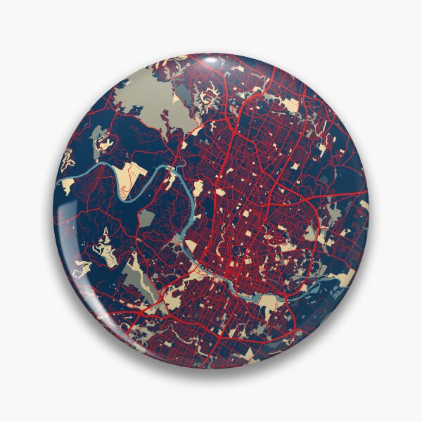 Item preview, Austin City Map of Texas, USA - Hope designed and sold by deMAP.