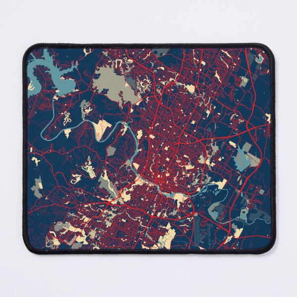 Item preview, Austin City Map of Texas, USA - Hope designed and sold by deMAP.