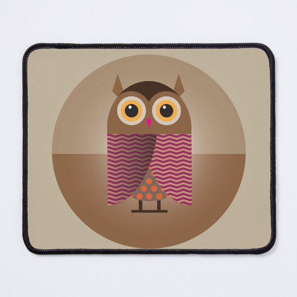 Item preview, Little Brown Owl designed and sold by WallGarden.