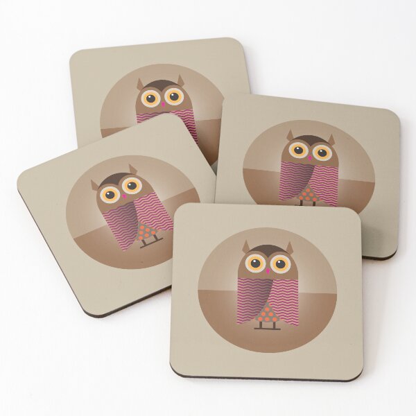 Item preview, Little Brown Owl designed and sold by WallGarden.