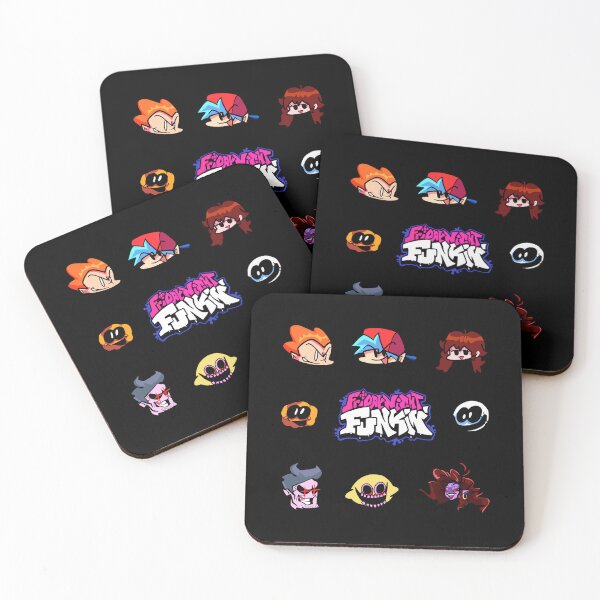 Item preview, Friday Night Funkin Music Stickers Set  designed and sold by gorineanaidif.