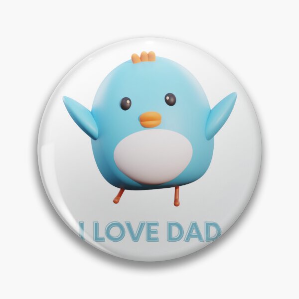 Item preview, i Love Dad Blue Bird designed and sold by nacidon.