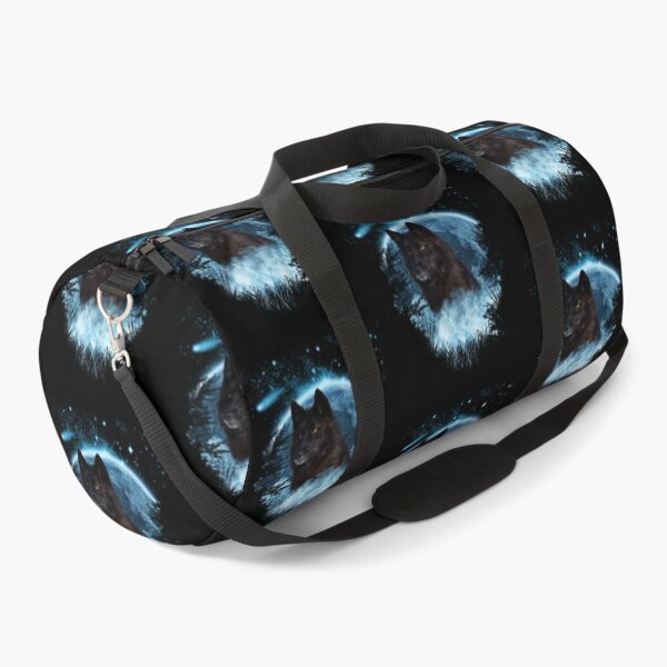 Item preview, Black Wolf Blue Moon Full Scape designed and sold by camboixusoo.