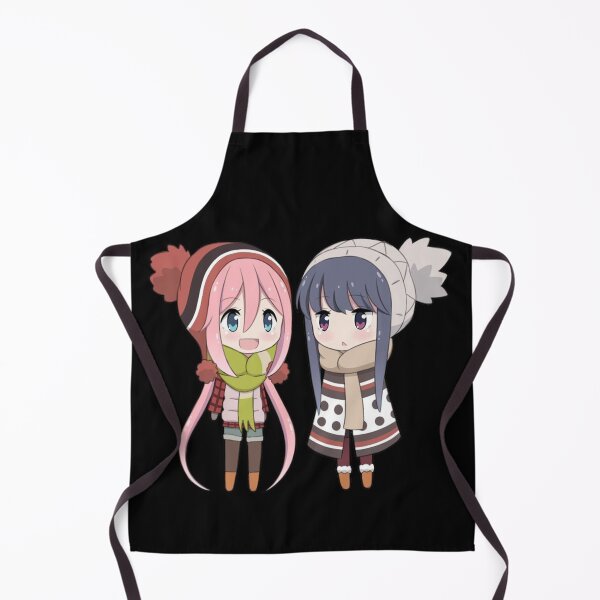 Item preview, Kagamihara Nadeshiko and Rin chima | Yuru Camp designed and sold by Yor-art.