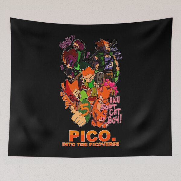 Item preview, friday night funkin Pico  designed and sold by gorineanaidif.