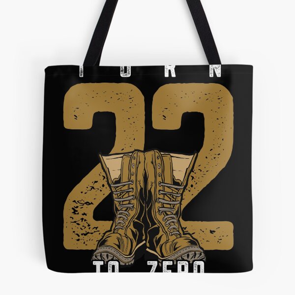 Item preview, Turn 22 Into Zero, Military Boots 22 Veterans A Day Veteran designed and sold by Merchking1.