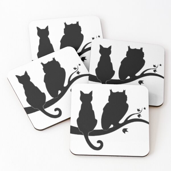 Item preview, Cat with an owl designed and sold by Artistkhg.