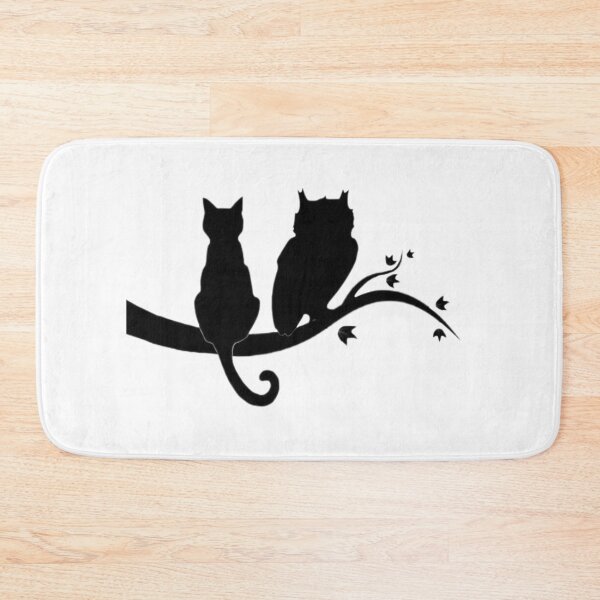Item preview, Cat with an owl designed and sold by Artistkhg.