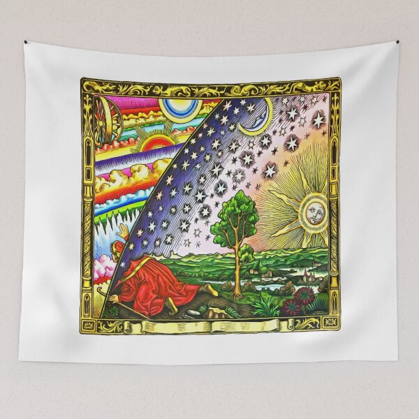 Item preview, The Flammarion Engraving (Full Colour) designed and sold by Elemntriloquist.