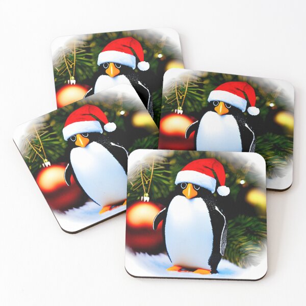 Aperçu de l'œuvre Père Noël Pingouin créée et vendue par NitaBond.