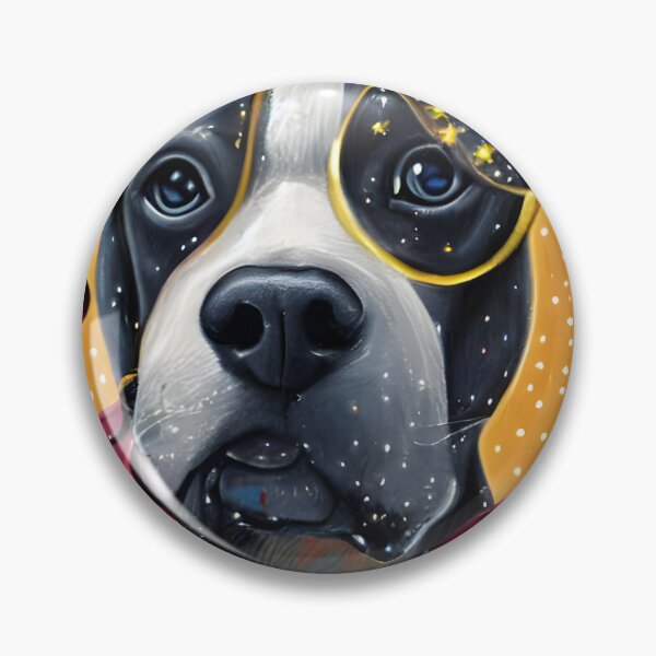 Item preview, Dog With Ornaments designed and sold by NitaBond.