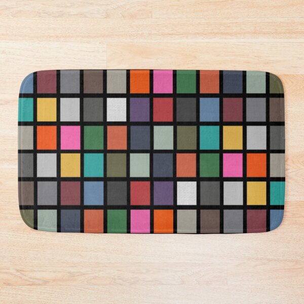 Item preview, MULTICOLOR CHECKS - BRIGHT AND COLORFUL CHECK PATTERN FOR HOME DECOR AND FASHION designed and sold by ozcushionstoo.
