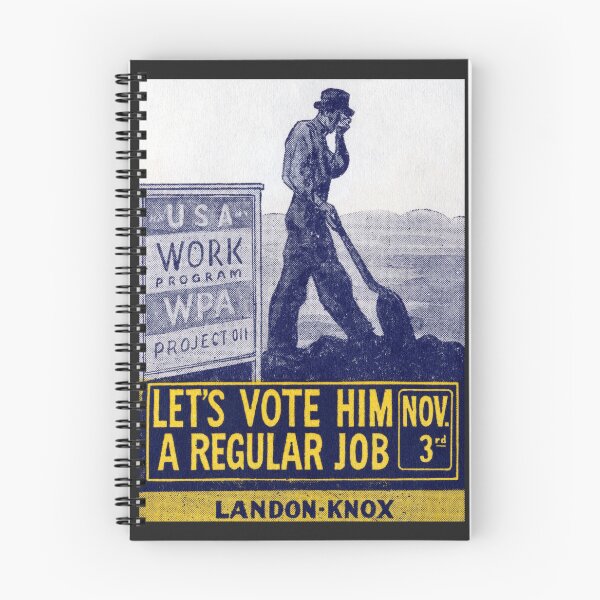 Item preview, 1936 Vote for Landon and Knox designed and sold by historicimage.