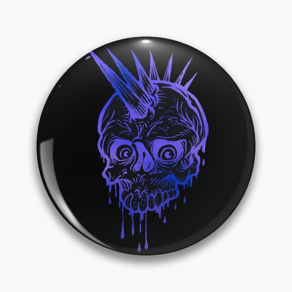 Item preview, Unusual Purple Punk Skull, Punk Skeleton designed and sold by Dven-Clothes.
