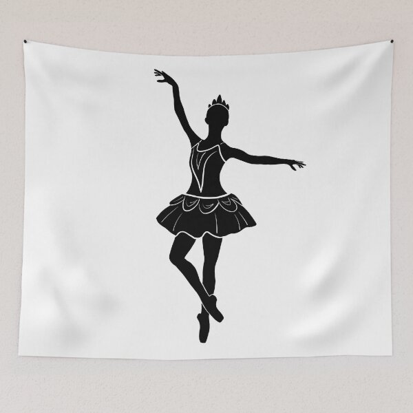 Item preview, The Nutcracker Dew Drop Fairy Silhouette designed and sold by Claudia McBain.