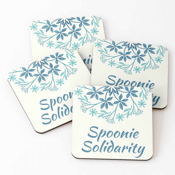 Item preview, Spoonie - Solidarity Floral designed and sold by Gretch21.