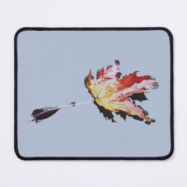 Item preview, Back Floats - autumn floating maple leaf painting (no background) designed and sold by Emily Bickell.