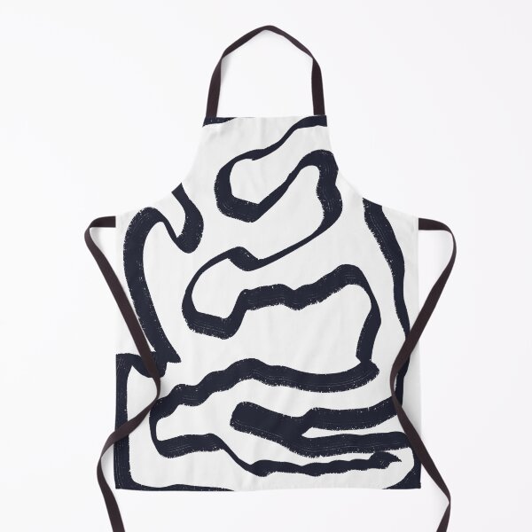 Item preview, Blue Navy Scribble Doodle Pattern Messy Abstract Geometric Minimalist designed and sold by hopecope.