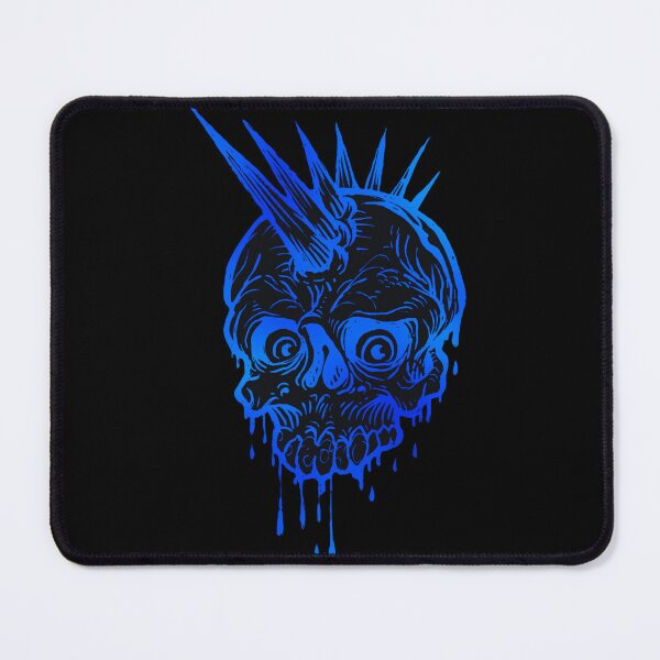Item preview, Unusual Blue Punk Skull, Punk Skeleton designed and sold by Dven-Clothes.