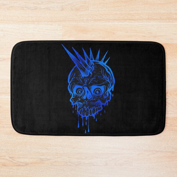 Item preview, Unusual Blue Punk Skull, Punk Skeleton designed and sold by Dven-Clothes.