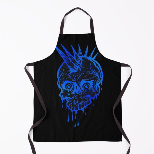 Item preview, Unusual Blue Punk Skull, Punk Skeleton designed and sold by Dven-Clothes.