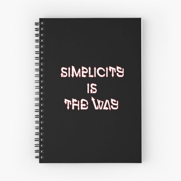 Item preview, SIMPLICITY IS THE WAY designed and sold by ABW37.
