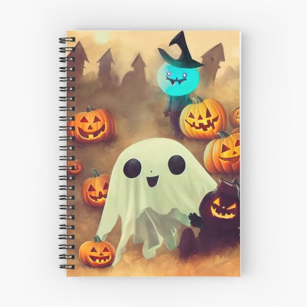Item preview, Spooky friends designed and sold by FoxNorgad.