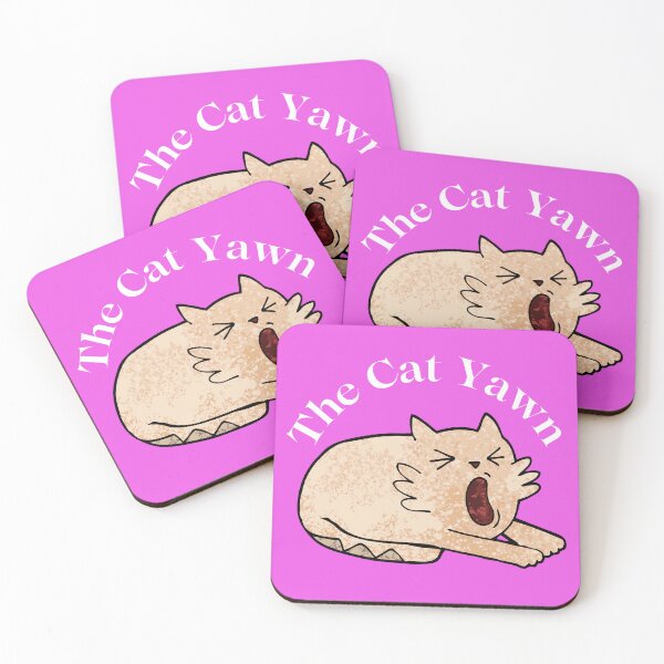 Item preview, The Cat Yawn designed and sold by TheCatmeow2000.