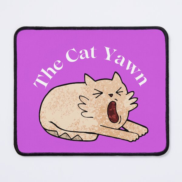Item preview, The Cat Yawn designed and sold by TheCatmeow2000.