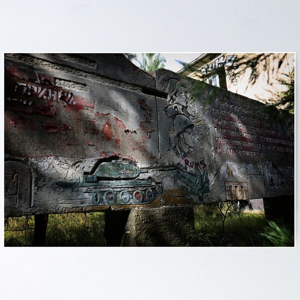 Item preview, Russian Military Ruins, Vogelsang Germany - 01 designed and sold by hottehue.