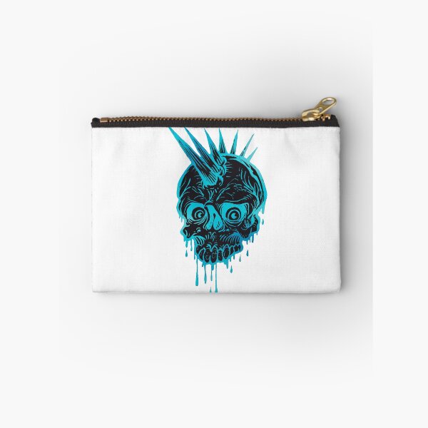 Item preview, Unusual Turquoise Punk Skull, Punk Skeleton designed and sold by Dven-Clothes.