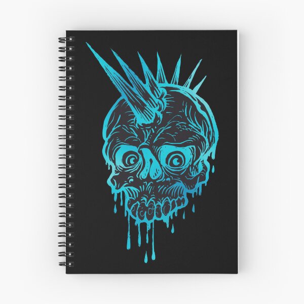 Item preview, Unusual Turquoise Punk Skull, Punk Skeleton designed and sold by Dven-Clothes.