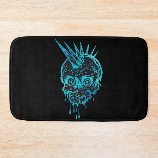 Item preview, Unusual Turquoise Punk Skull, Punk Skeleton designed and sold by Dven-Clothes.