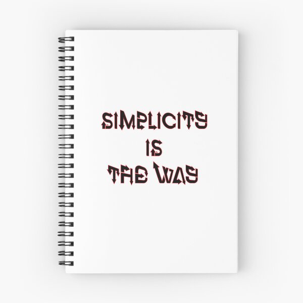 Item preview, SIMPLICITY IS THE WAY designed and sold by ABW37.