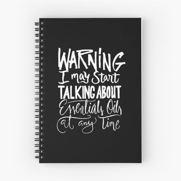Item preview, Warning I Start talking about Essential Oils - Funny Aromatherapy Essential  designed and sold by avasravyao.