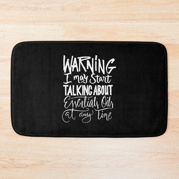 Item preview, Warning I Start talking about Essential Oils - Funny Aromatherapy Essential  designed and sold by avasravyao.