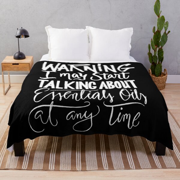 Item preview, Warning I Start talking about Essential Oils - Funny Aromatherapy Essential  designed and sold by avasravyao.