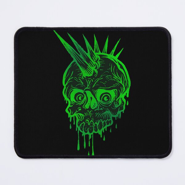 Item preview, Unusual Green Punk Skull, Punk Skeleton designed and sold by Dven-Clothes.