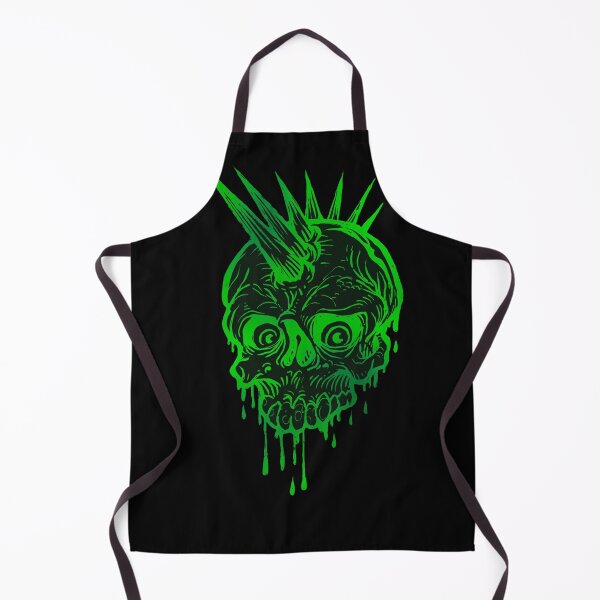 Item preview, Unusual Green Punk Skull, Punk Skeleton designed and sold by Dven-Clothes.