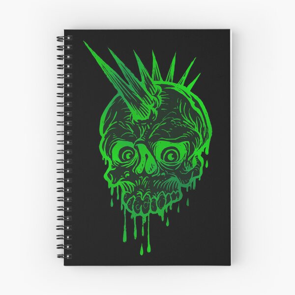 Item preview, Unusual Green Punk Skull, Punk Skeleton designed and sold by Dven-Clothes.