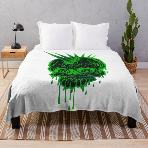 Item preview, Unusual Green Punk Skull, Punk Skeleton designed and sold by Dven-Clothes.