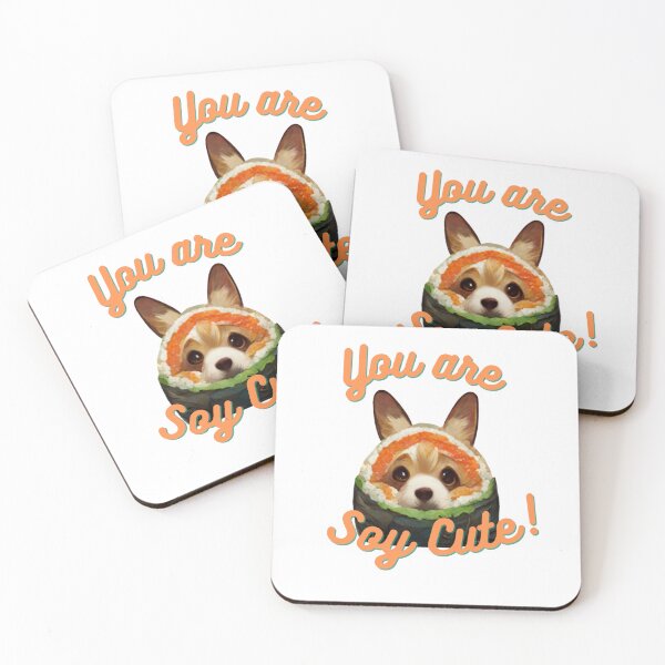 Item preview, Soy Cute! Sushi'd Corgi designed and sold by Paint-of-Heart.