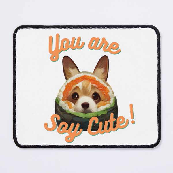 Item preview, Soy Cute! Sushi'd Corgi designed and sold by Paint-of-Heart.