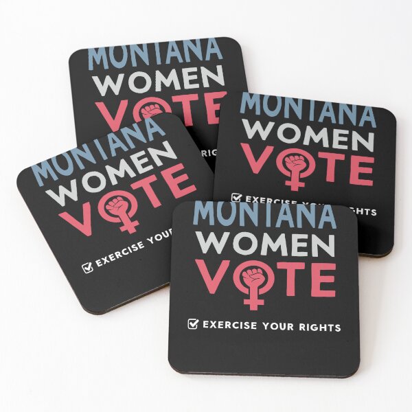 Item preview, Montana Women Vote Voter 2022 Election Feminist Women Rights T-Shirt designed and sold by Merchking1.