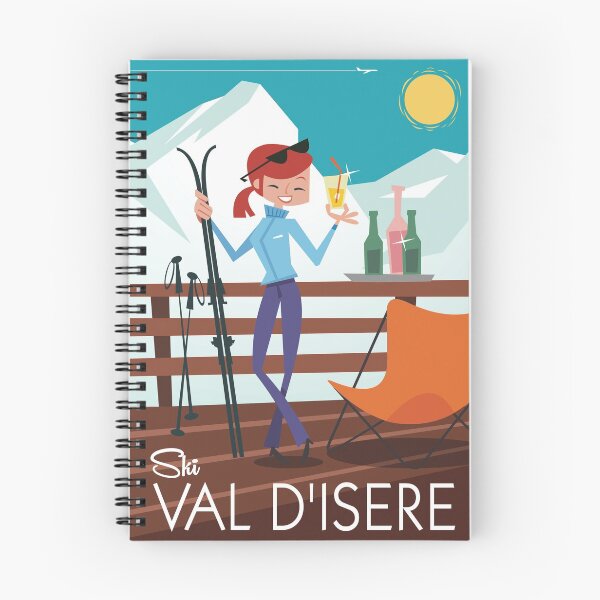 Item preview, Ski Val D'isere poster designed and sold by Gary Godel.