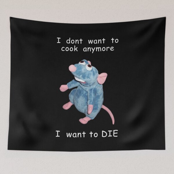 Item preview, I Don't Want to Cook Anymore I Want to Die designed and sold by Big Twelve.