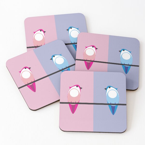 Item preview, Two Tone Birds designed and sold by WallGarden.