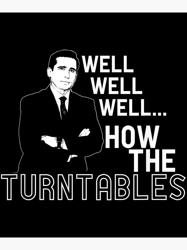 "The Office How the Turntables " Poster for Sale by taishiserkere