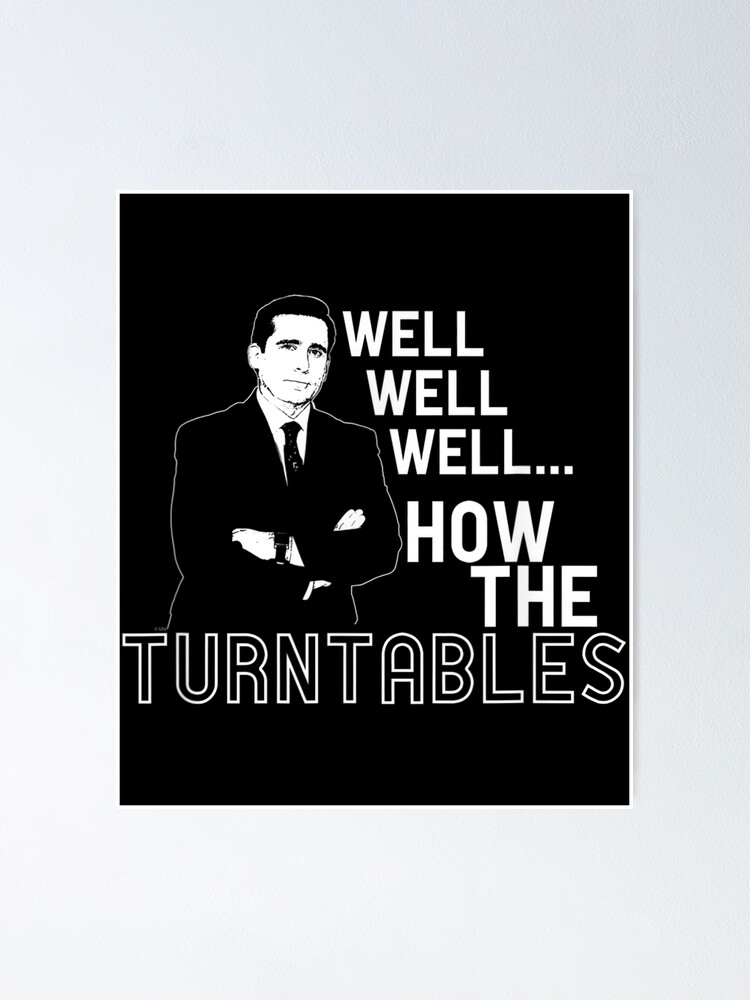 "The Office How the Turntables " Poster for Sale by taishiserkere