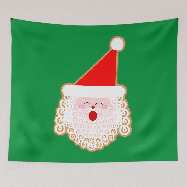Item preview, Kawaii Santa Cookies in Santa  designed and sold by mixMixtli.